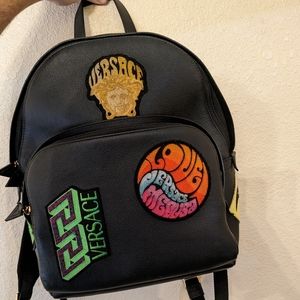 Versace Medusa music medium backpack